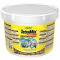 TetraMin XL - основной корм для всех видов рыб, крупные хлопья 10 л. Ведро