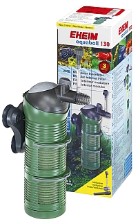 Eheim Aquaball 130 - внутренний фильтр для аквариумов объёмом до 160 литров, 180-550 л/ч