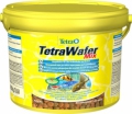 TetraWaferMix  - корм для всех донных рыб в  виде плотных чипсов ("вэйферсах"), долго не распадающихся в воде. Подходит для кормления ракообразных 3,6 л (Ведро)