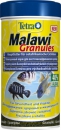 TetraMalawi Granules корм для растительноядных рыб с водорослями, гранулы 250 мл