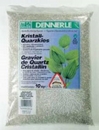Аквариумный грунт Dennerle Kristall-Quarz, гравий фракции 1-2 мм, цвет природный белый, 10 кг.